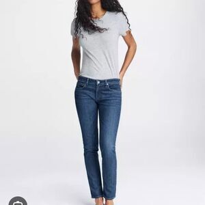 rag & bone Dre Low-Rise Slim‎ Boyfriend Jeans Size 30 blue